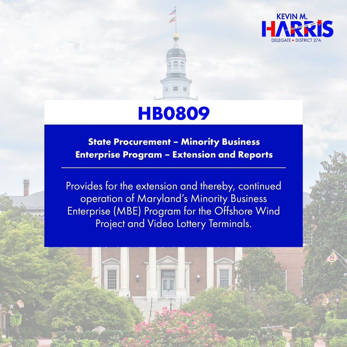 kevinmharris's tweet photo. Today, I introduced my first bill before the Health and Government Operations committee. 

This bill is so important for businesses and the continued growth of our state. 

#D27A #LeadershipMatters 
#workingformd #mga23 https://t.co/d35MnxV8Vj