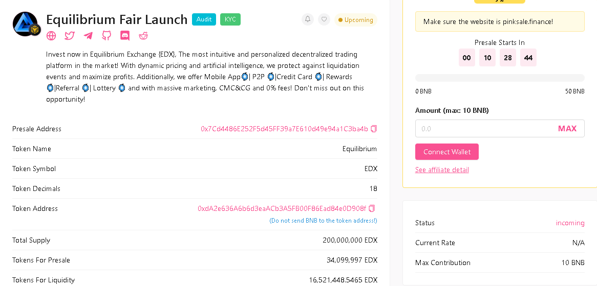 Equilibrium Exchange tweet media