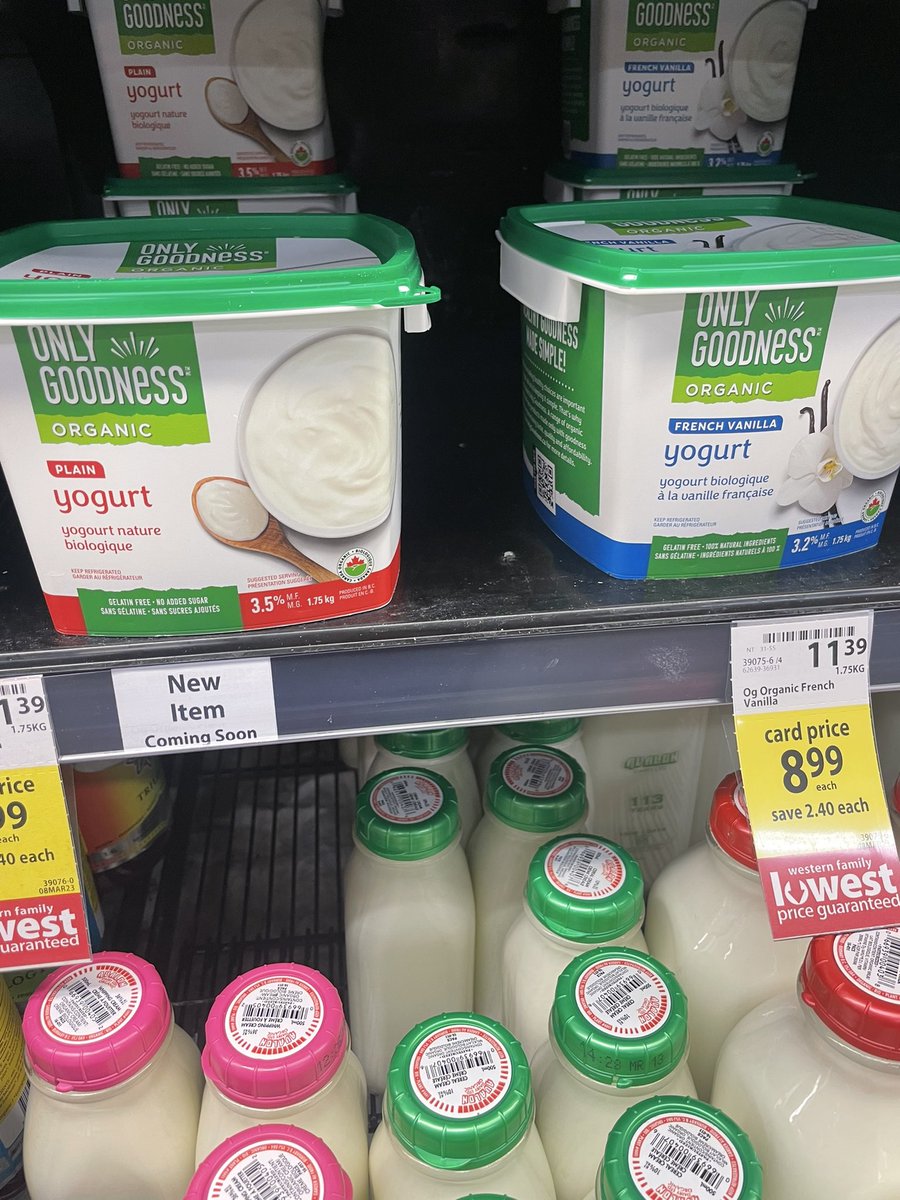 nellen55's tweet photo. sneaky new save-on-foods brand. “only goodness” but owned by billionaire. the illusion of choice. #yyj #bcpoli #taxtherich #jimpattison #saveon https://t.co/6eatE0HsXP