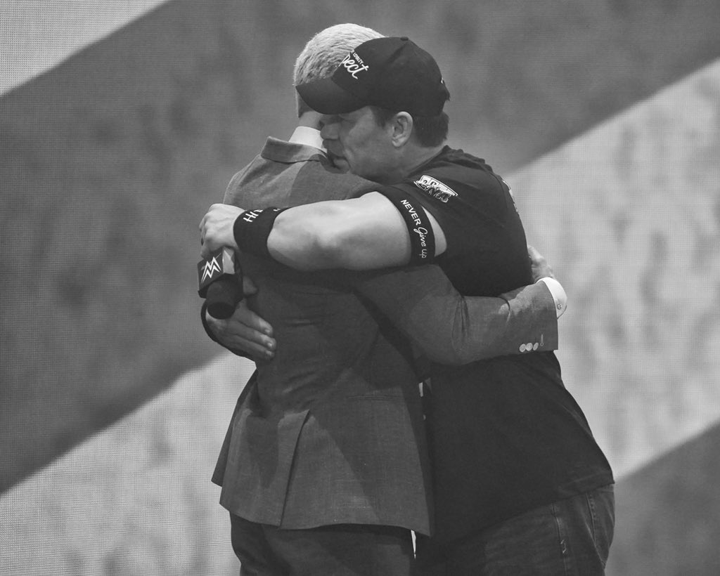 CodyRhodes's tweet photo. “Reward their noise, every time…”

Thank you @JohnCena #WrestleMania https://t.co/Pvjpzn8vuo