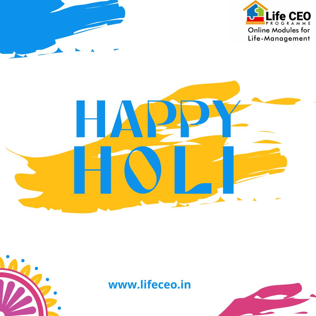 LifeCEO_Prog's tweet photo. Life CEO Programme wishes you all a very happy Holi......!

#lifeceoprogramme #lifeceo #onlinelearningplatform #onlinelearning #education #onlinecourses #socialskills #wellnessskills #houseskills #managementskills #videolessons #selfpaced #holisticlifemanagementcourses https://t.co/Oc4jrmqS77