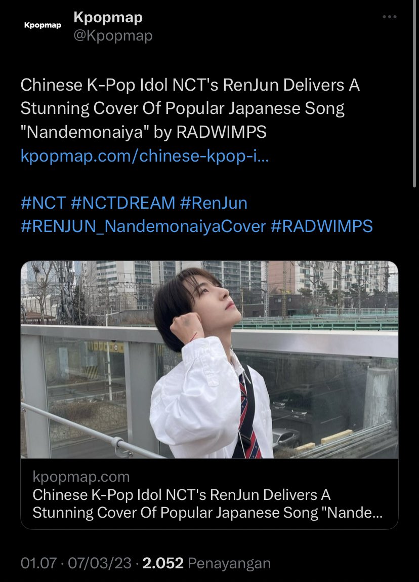 fairyissabey's tweet photo. renjun was featured in 4 articles this morning 🥺

HUANG RENJUN THANK YOU
#RENJUN_NandemonaiyaCover 
#なんでもないや https://t.co/tPiHQ0jK6I
