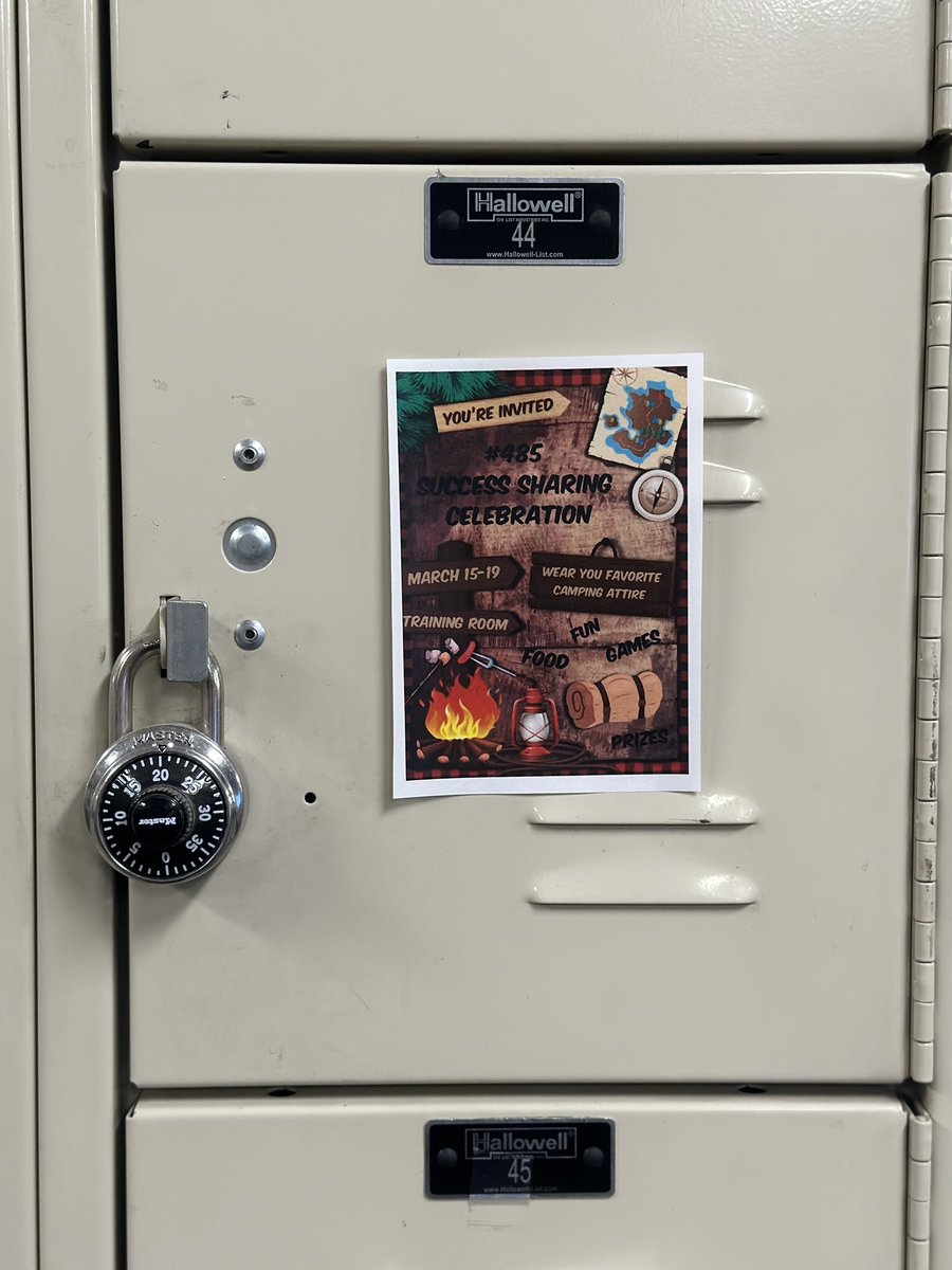 Brandi6371's tweet image. Getting ready for our Success Sharing Celebration at #485!! Let’s go Camping ⛺️🪵🎣

 @Edmond0485 @NagyAndrew @ShawnMinkner @SandraD2429 @DepotRob @aboutthepigskin 

#PMDPeopleFirst 
#D287WeAreTheBar #D287StrongerTogether
#FearUs485