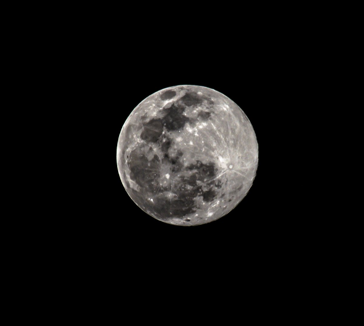 MaelstromMom's tweet photo. I'm not proud of my #moonphotography tonight from Central Florida.  I never am... can't wait to visit my home in Michigan.  #moon #spacephotography #shootforthemoon https://t.co/FK46Pxgb0i