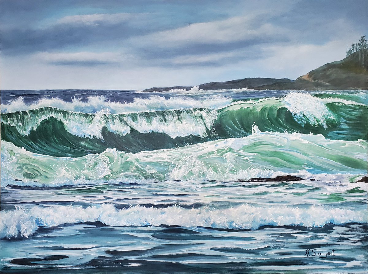 'Sound Waves'
36x48 inches, acrylic on canvas 
Karen.sargent.art@gmail.com
#Canadianpainter #artwork #art #painting #vancouverisland #nanaimoartist
