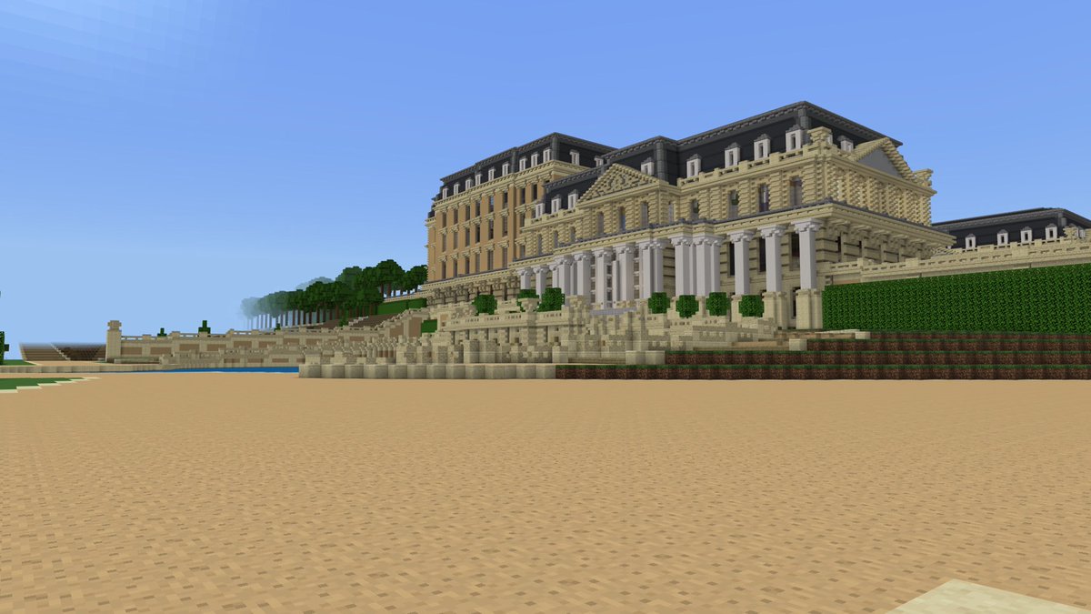 CoolmanBuilds's tweet image. One of my all time favorite builds, Chateau de #StCloud. #france #chateau #napoleon #minecraft