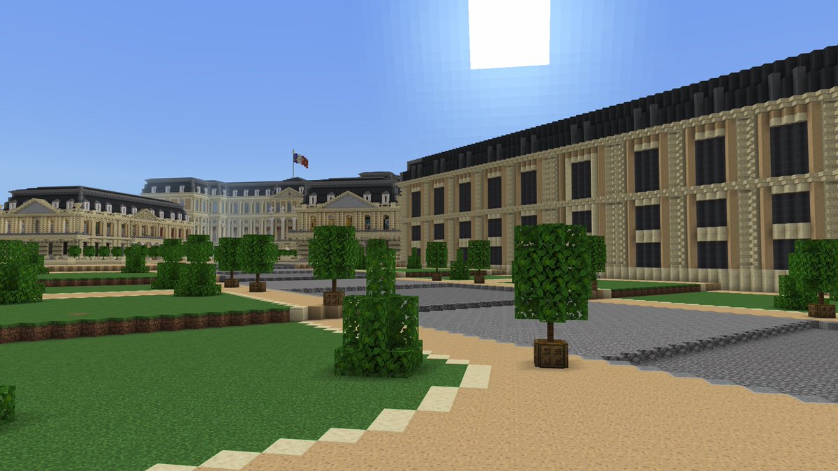 CoolmanBuilds's tweet image. One of my all time favorite builds, Chateau de #StCloud. #france #chateau #napoleon #minecraft