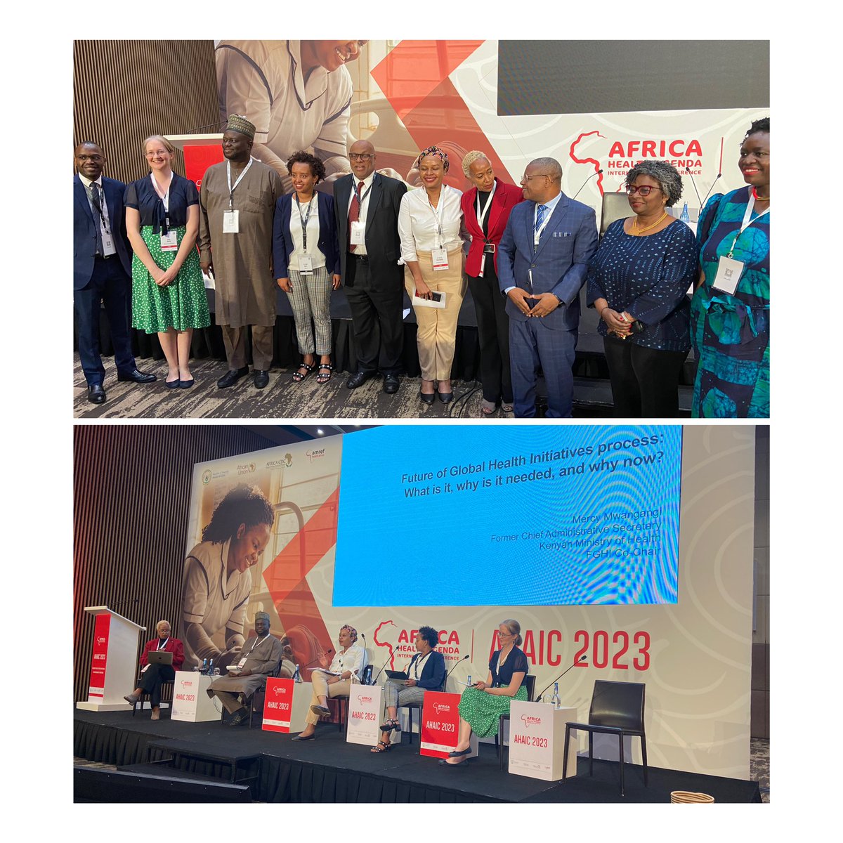 Excellent panel and country perspectives on the future of Global Health Initiatives Day 1 - AHAIC 2023 conference. GHIs to consider country needs and priorities versus their interests; more research required on best domestic financing vehicles; power imbalances to be addressed.