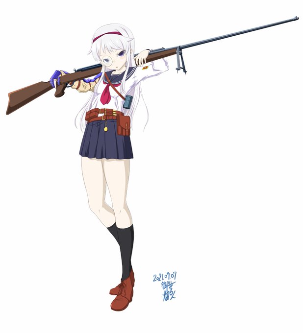 肩が外れるでっかい銃
#このタグを見た人は好きな武器を一つ晒す 