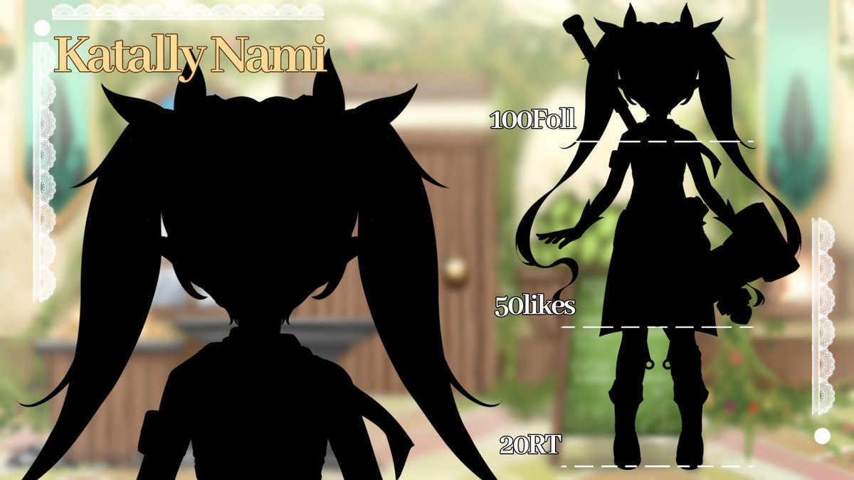 NamiVILITERA's tweet photo. !ANNOUNCEMENT!
MODEL REVEAL
yaharo semua~ namaku Katally Nami Vtuber dari @vilitera ID gen 3๐จ๐งฃ, bantu aku buka toko dengan RT/LIKES/FOLLOW yaa๐ซถ
#ModelReveal #VtuberUprisings #Vtuber #VtuberDebut #vilitera #KatallyNami #KatallyNamiVilitera #VtuberID https://t.co/Lxhn6UwPOf