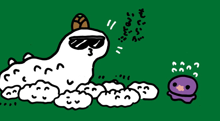 白海鼠おじさんです 