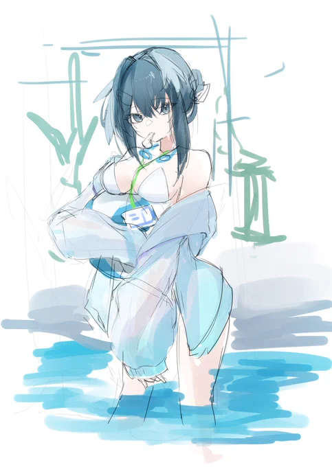 毎日これくらいの色ラフ作りたいところ 