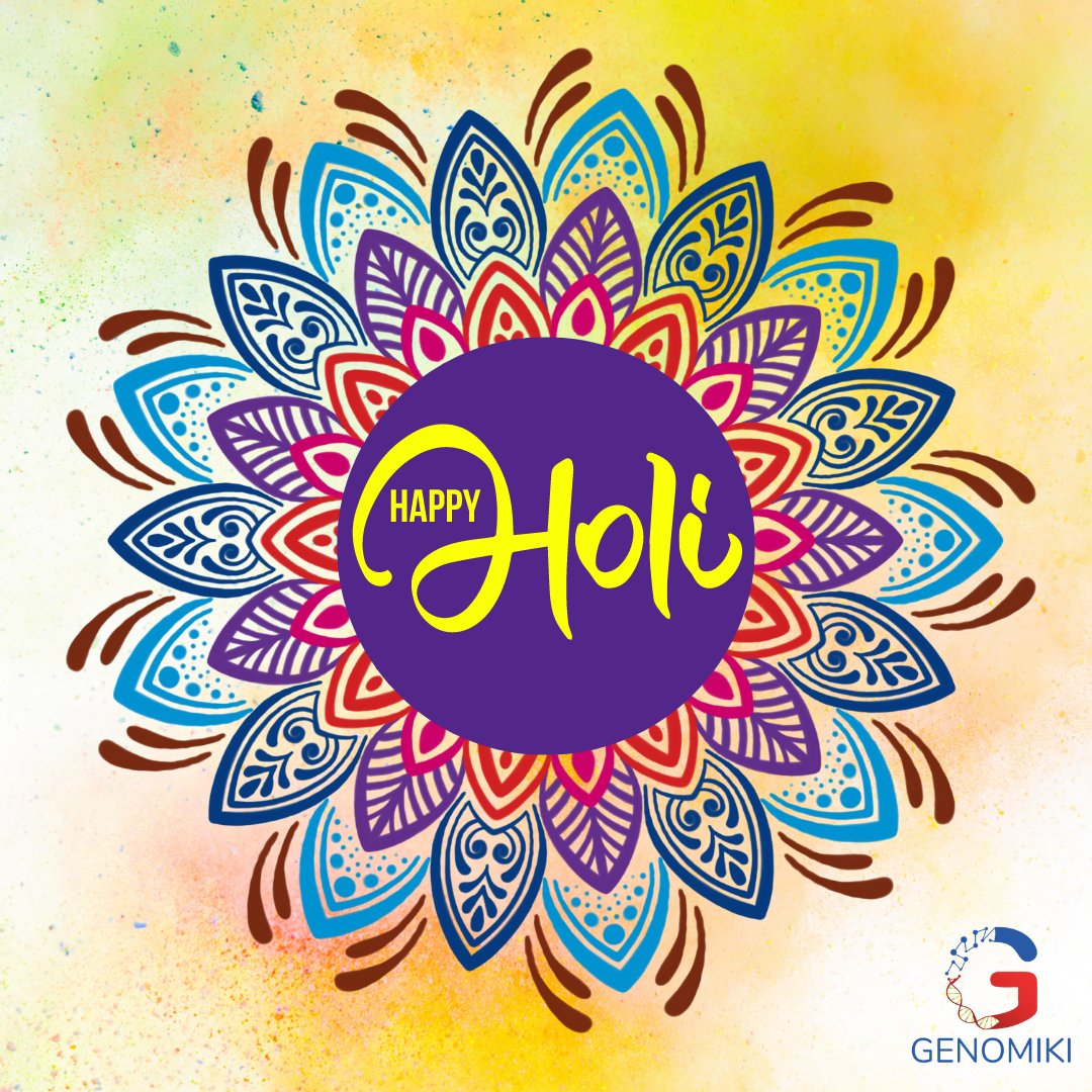 genomiki1's tweet photo. Celebrate Holi with Genomiki solutions!!🎊At Genomiki, we believe that every person's life is unique and valuable, and we're dedicated to providing personalized healthcare solutions that reflect this beliefs!🤗
#clinicalbioinformatics #coustomizedsolutions #holi #festivecolours https://t.co/yZiHfTyuRZ