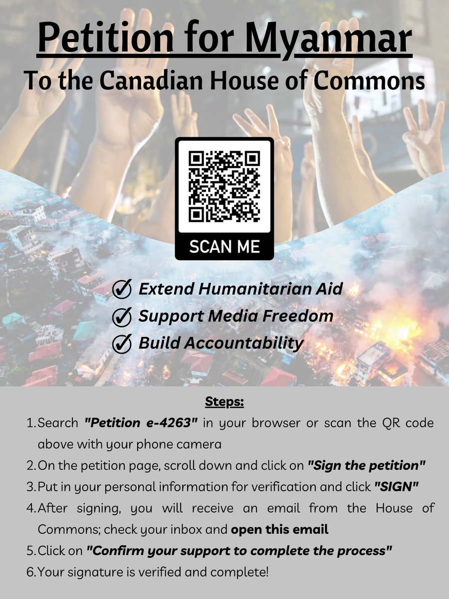 Myanmar Students Coalition - British Columbia tweet media