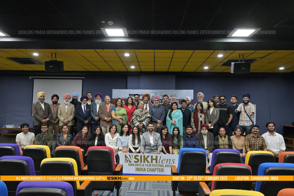 pinakamediawork's tweet photo. #SikhlensINDIA2023 Literary &amp; Cultural Symposium at @sdcc32chd #Chandigarh laid Strong Focus on
Interfaith, Diaspora, Special Abilities &amp; Communication for Humanitarian Initiatives.

#Sikhlens #PinakaMediaworks #RFETV #RollingFramesEntertainment https://t.co/uU6NkRMPR5