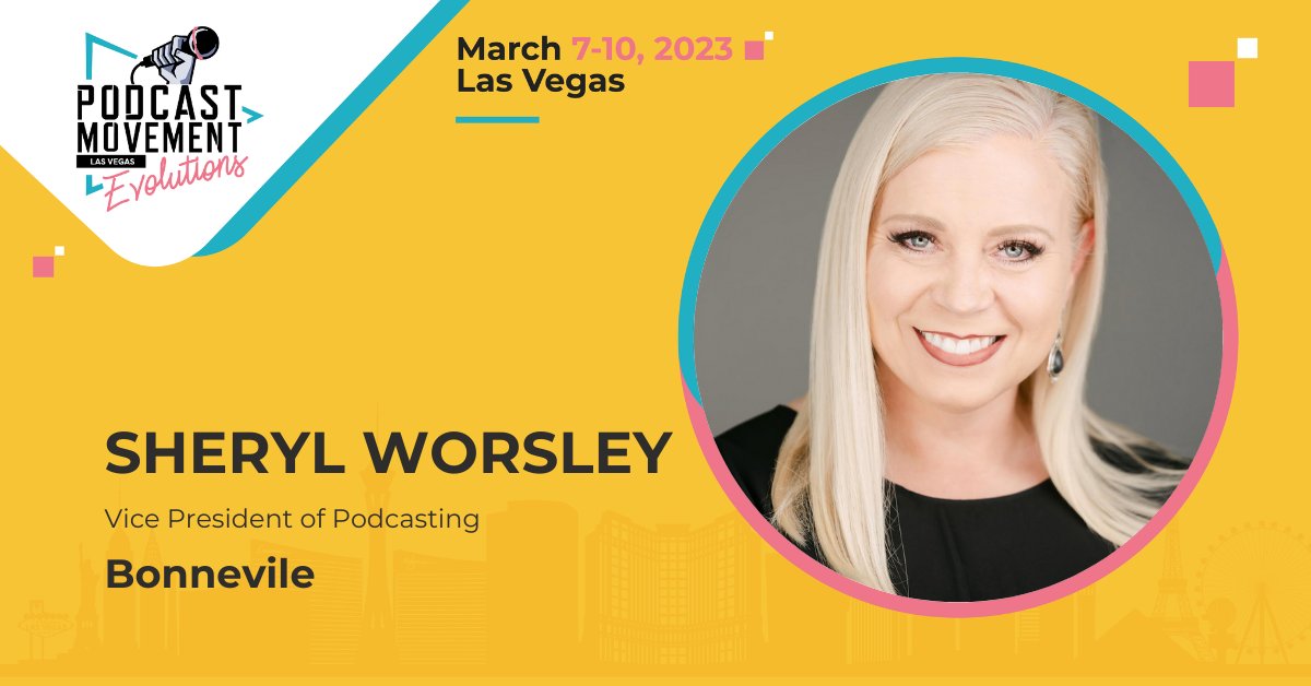 sherylrockin's tweet photo. Going to @podcastmovement in #Vegas? Come say 'Hi' on Thursday at 11. We are talking about the business of local #podcasts 🎙😎 https://t.co/AEQMmptvCw https://t.co/LYWsVYzzdU
