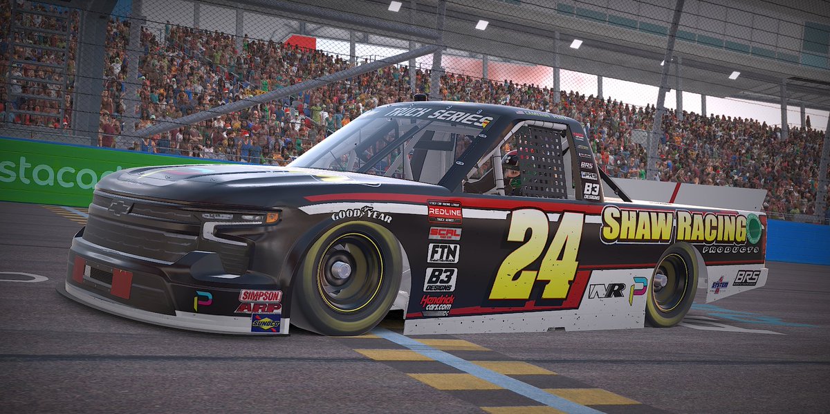 Qualified P.1 and Finished P.1 tonight in the <a href="/The_FlyingAces/">Flying Aces TV</a> race at Phoenix with the Trucks. Gotta race drivers how they race you and still took home the win!🏁