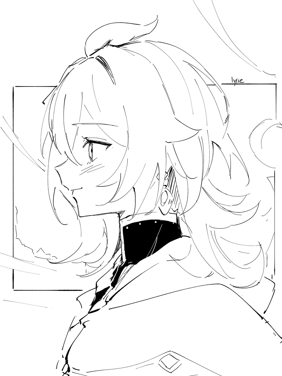 #collei #genshinimpact
really simple sketch for today because I got work to do... but im enjoying windblume so much i love mondstadt events and i'm glad collei is having fun too...