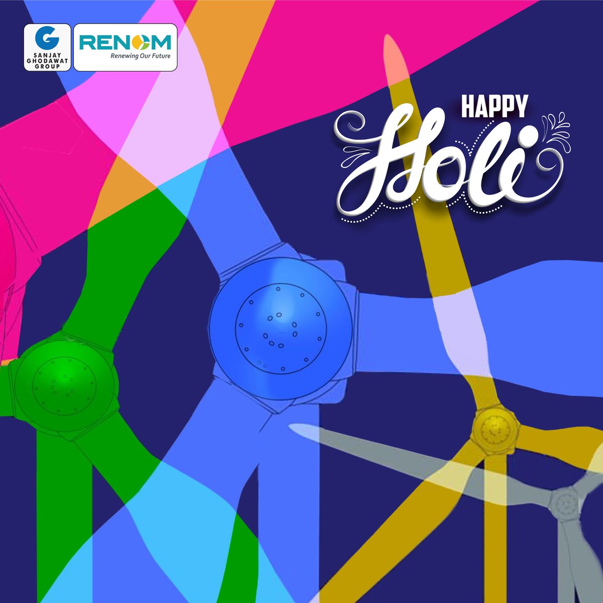 RENOMENERGY's tweet photo. May this Holi bring together colors of happiness and prosperity, success, joy, and achievements. Happy Holi#onesgg #sggrising #holifestival #colours #india #festival #festivalofcolors #Holi https://t.co/CsuFYbd8wp
