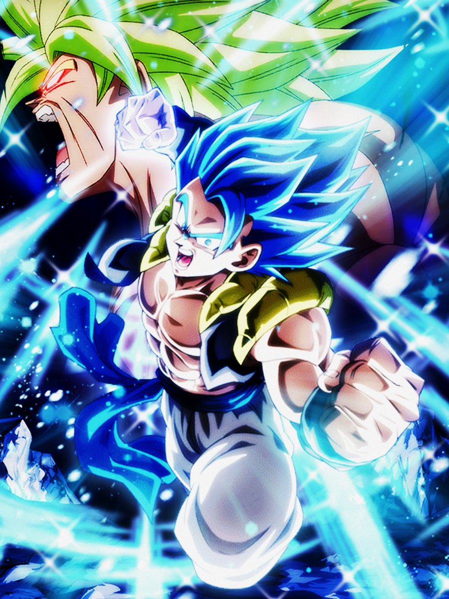 GOGETA BLUE vs BROLY SSJ So who is - Luis Figueiredo Art