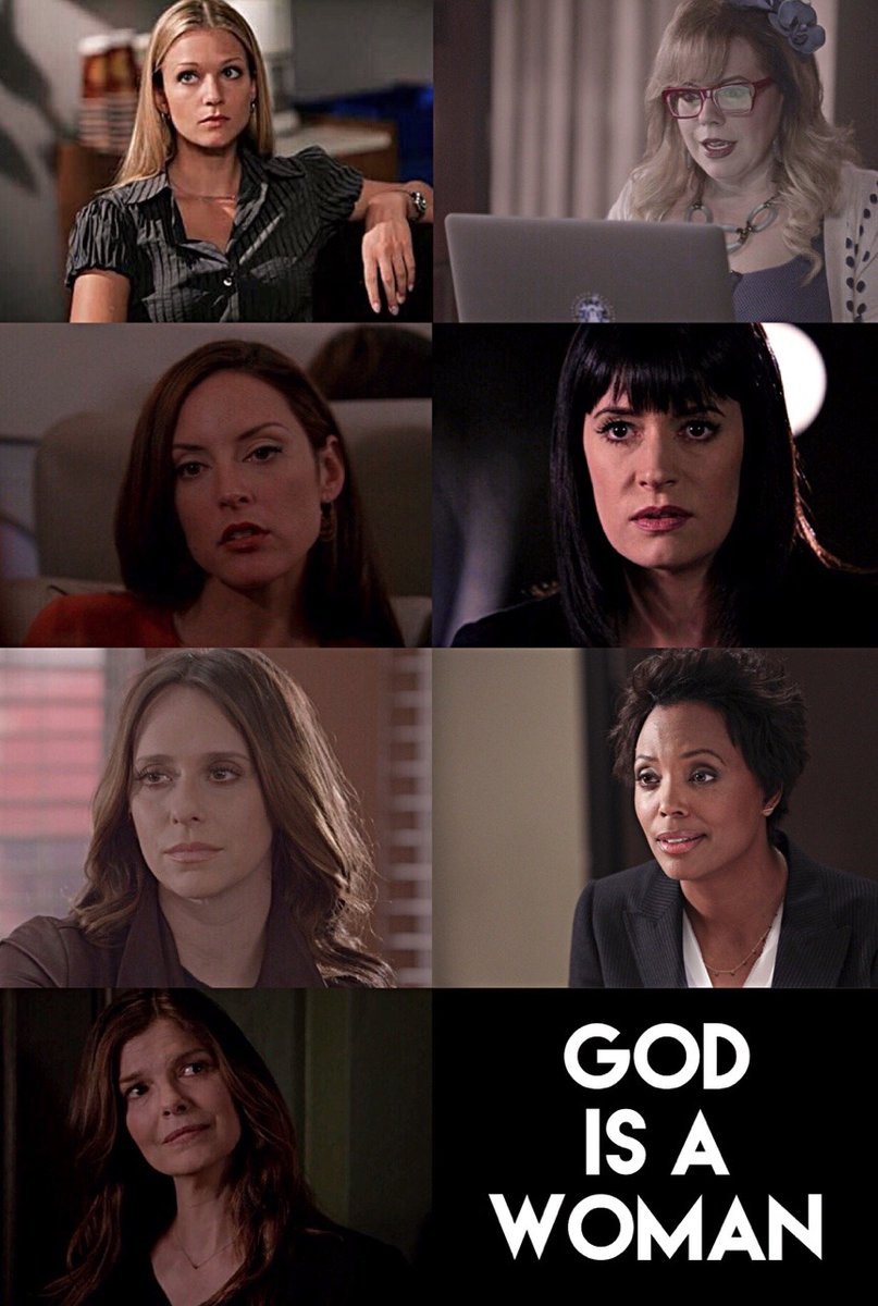 AesSedaiBlue's tweet photo. The way we were robbed of having all these women on screen together at the same time! Esp having an interaction with Elle, Emily, and Alex. #criminalminds #godisawoman #badasses #lovethem #allfemalecrew https://t.co/YOdGIwsy97