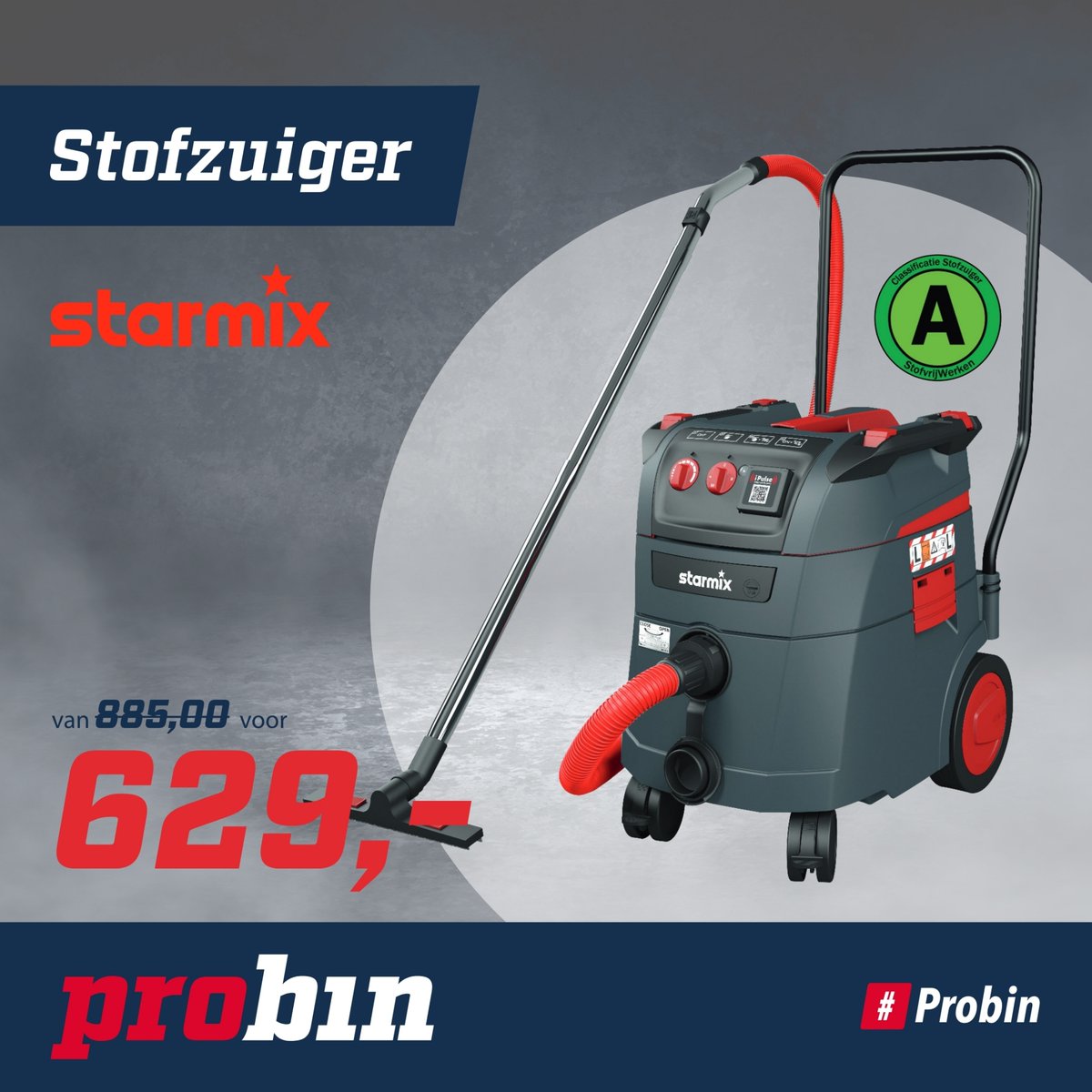 InfoMelse's tweet image. De iPulse L-1635 Premium is een bouwstofzuiger geschikt voor de zwaarste inzet in de industrie, werkplaats of op de bouw.💪 De 1600W stofzuiger kan o.a. hout, lakresten, cement, steen en gips opzuigen. Zowel nat- als droogzuigen mogelijk. Bekijk 'm hier:  p1e.nl/_-49