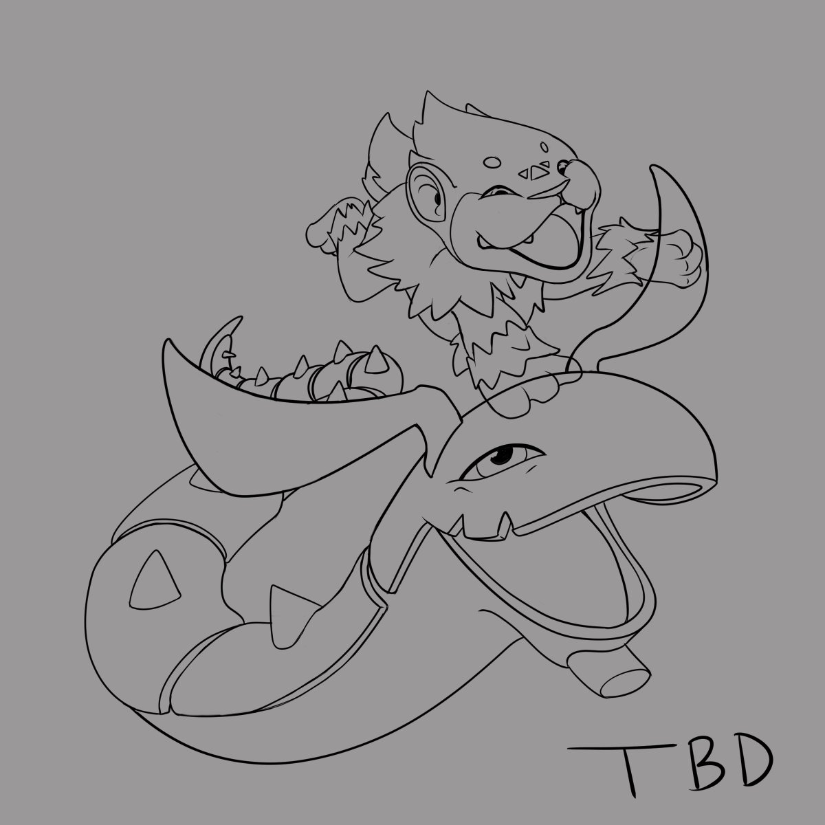 CrowCastTV's tweet photo. Raiber and Zizare WIP. Join us this Thursday to finish it up at 7pm.
https://t.co/cmwLZWZCpj
#temtem #playtemtem #wip #fanart #linework #clipstudiopaint #csp #pokémon #playthrough https://t.co/VQpgczN3Lb