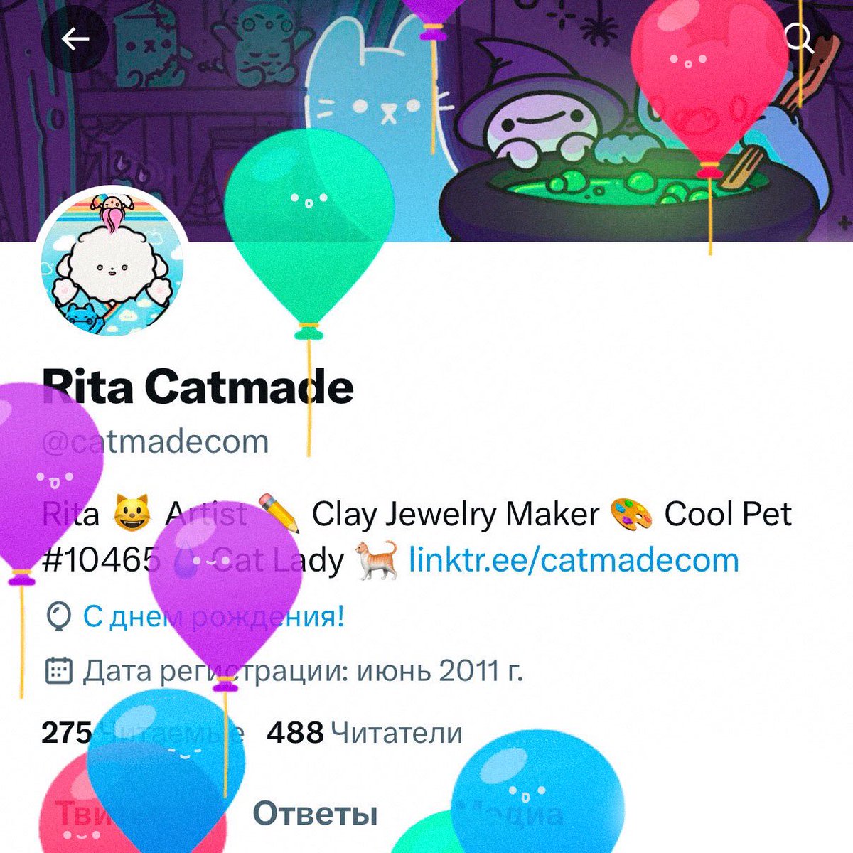 Rita Catmade tweet media