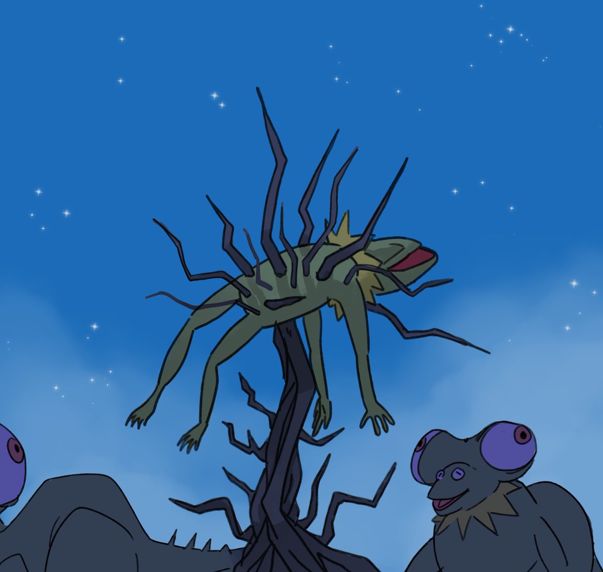 Komik_Trips's tweet photo. Cailid big bird: Todays word to rhyme is “Murder”

#ELDEN_RING #sesamestreet #bigbird #fanart #Kermit #cookiemonster https://t.co/TbwTi0HvCv