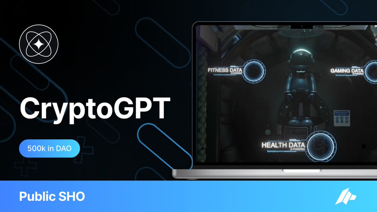 #CryptoGPT— Public SHO Winners Announced ($DAO Round)

52 398 participants joined the SHO and connected a total of 649 million worth of assets! 

Login to Dao Portal and see if you have been lucky.

t.me/daomaker_ann/1…