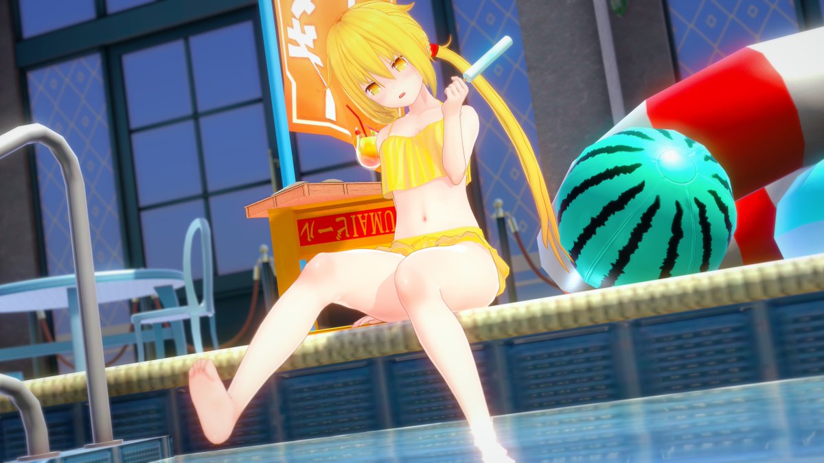 艦これ「皐月ちゃんのカワイイコレクション髪色とか目のグラデーション変更しちゃってますビフ」|ISUCA401@PSO2_ship2のイラスト
