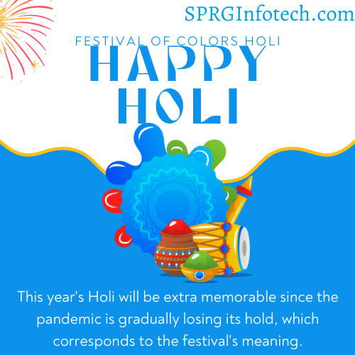 sprginfotech's tweet photo. "May your life be filled with vibrant colors of love, happiness, and prosperity. Happy Holi!" https://t.co/2W5zbX0HnW