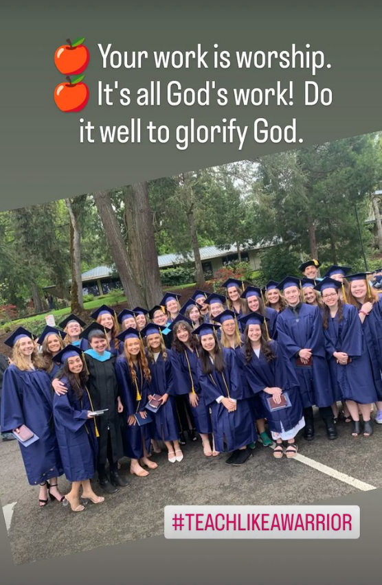 Corban School of Education tweet media