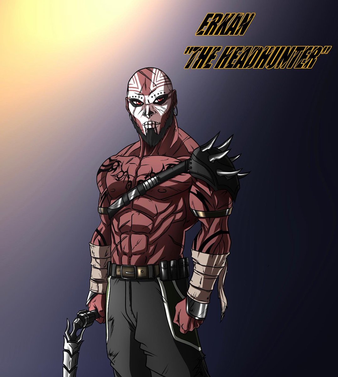 Trifectacomic's tweet photo. My inspiration for Erkan “The Headhunter”. RIP Michael Clarke Duncan. #michaelclarkeduncan #scorpionking
#comicbooks #fantasy #adventure #theadventurebegins #action #Trifecta #comicbookart #comicbookseries #independentcomics #orangemartinicomics #diversityincomics https://t.co/pEPA8Ao8f2