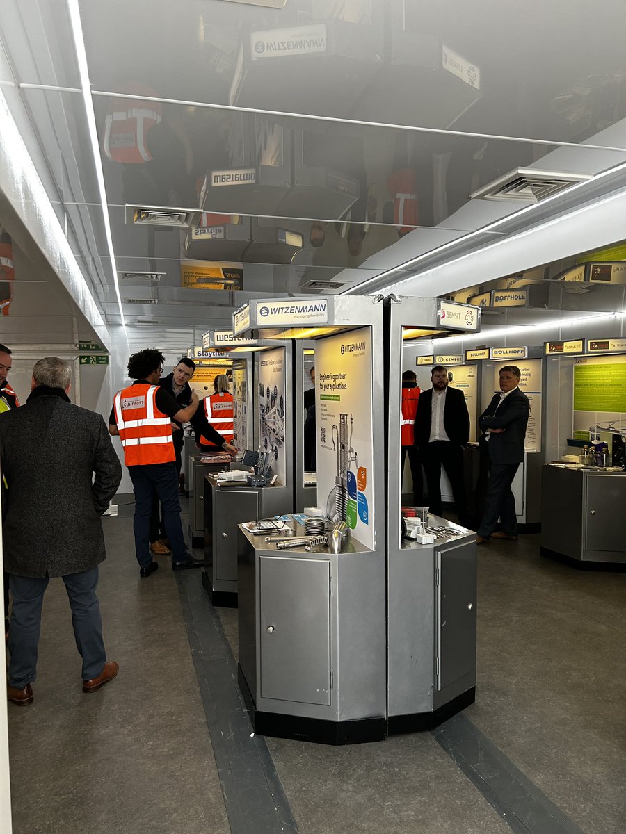 BrewcoUk's tweet photo. Day 1 of the #RailRoadshow at @stadlerrail Liverpool

#BMGIndustryRoadshows #roadshowmarketing #experientialmarketing #marketing #rail #trains #transportation #railway #railindustry #roadshow #exhibition https://t.co/e4iSNJ1hYO