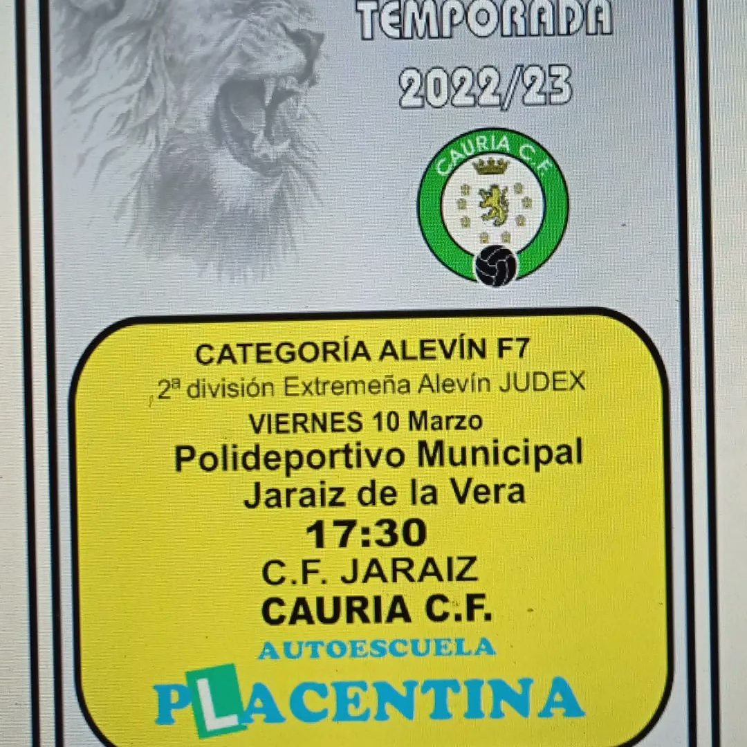 CAURIA C.F TECNIFICACIÓN Y VALORES tweet media
