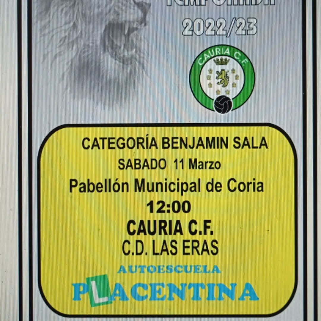Buenos días ya tenemos confirmados los horarios y lugares donde se van a disputar los partidos de nuestros equipos de la Escuela Cauria CF, mucha suerte a todos. Os esperamos!!