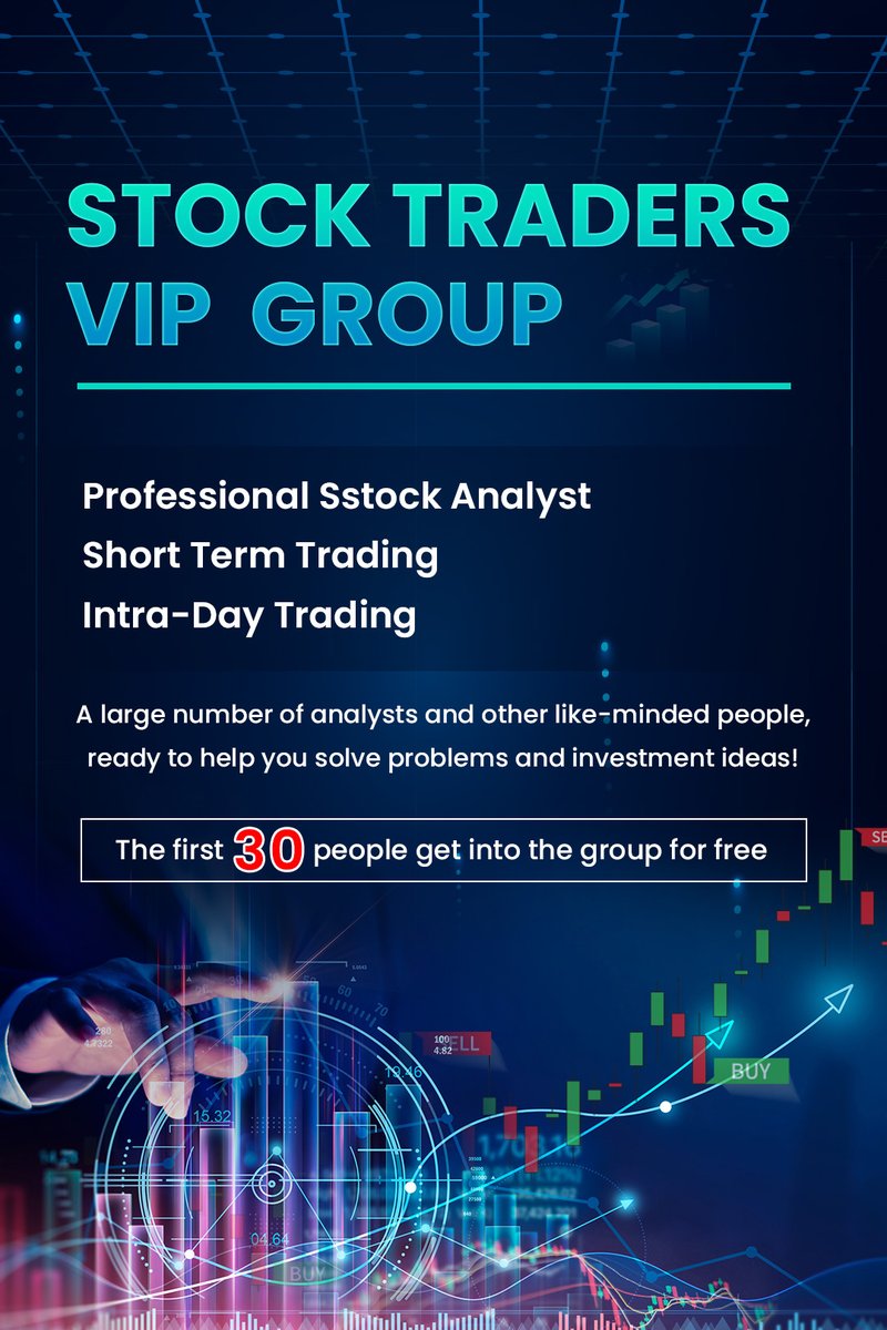 VirgilVaughan17's tweet image. 📍WE COMES WITH PROFESSIONAL STOCK ANALYST
📍MANY ANALYST AND OTHER LIKE MINDED TRADER
📍TOP 30 ONLY ❤️
📍WE PROVIDE SHORT TERM TRADING &amp;amp; INTRA-DAY TRADING
📍JOIN US: linktr.ee/stockstrade

#TradingView  #Trader #stocktrader #DayTrading 
#StocksToBuy #StockMarket  #stockchart