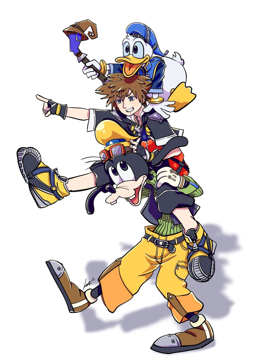 ソラ(キングダムハーツ) 「KINGDOM HEARTS II#KH #KingdomHearts 」|ｺﾀﾛｰ。のイラスト