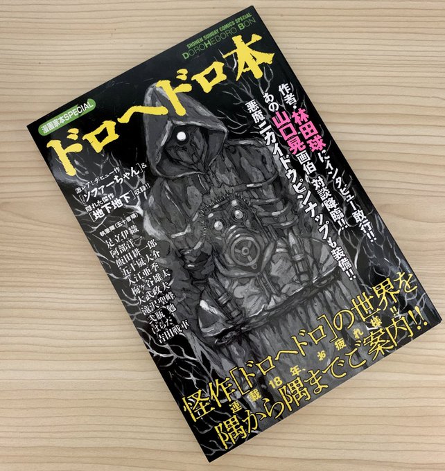 ドロヘドロ本を購入🦎林田球先生のインタビュー、更に設定資料まで付いてる垂涎もの🥟ドラクエの攻略本とか隅々まで読んでいたタ