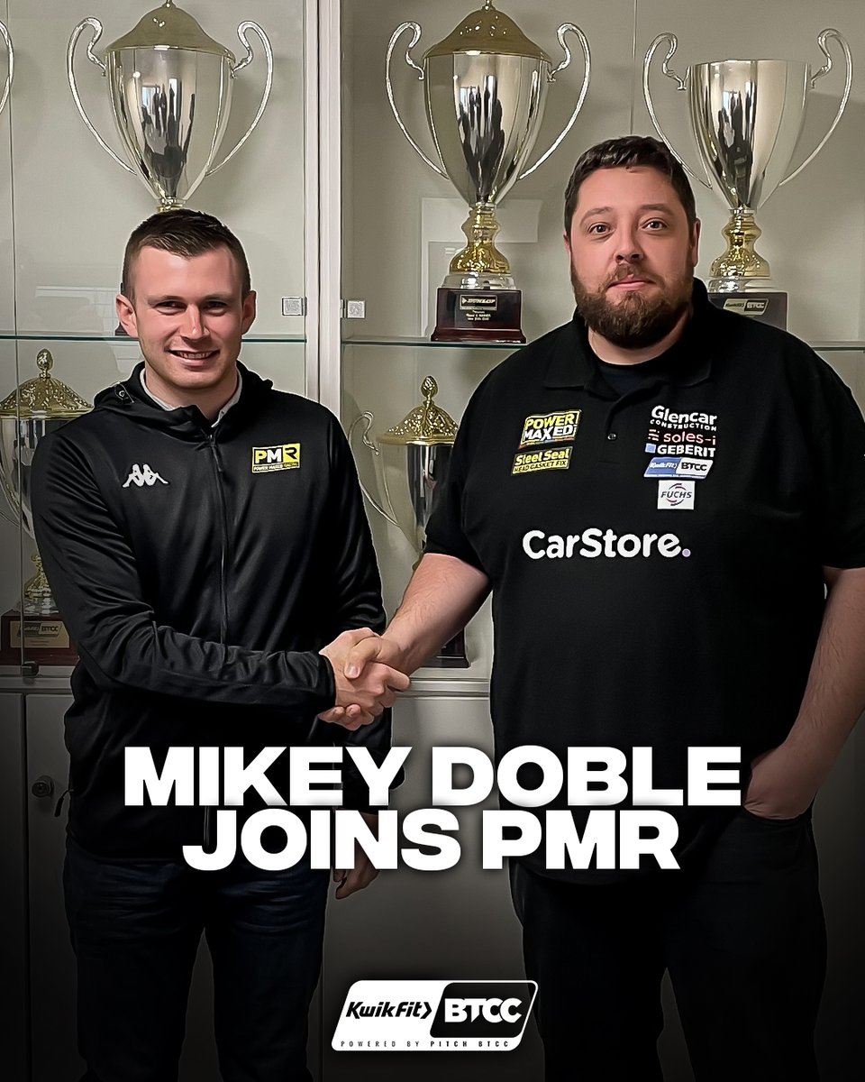 Pitch BTCC (@pitchbtcc) on Twitter photo .<a href="/MikeyDoble/">Mikey Doble</a> to make BTCC debut with <a href="/UKPMR/">Power Maxed Racing</a> 🤝
Head to the #BTCCApp for the full story onelink.to/drzrem 📲
#BTCC .<a href="/MikeyDoble/">Mikey Doble</a> to make BTCC debut with <a href="/UKPMR/">Power Maxed Racing</a> 🤝
Head to the #BTCCApp for the full story onelink.to/drzrem 📲
#BTCC