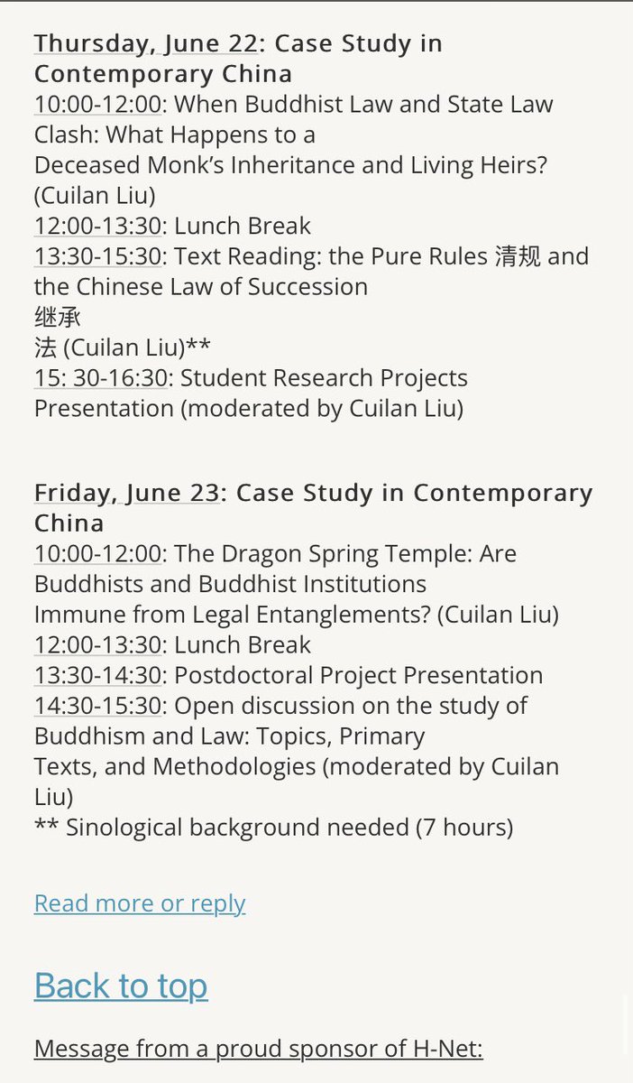 The Doctoral School at Ghent University is coming, June 19-23, themed “ Buddhism and Law in China.” Interested PhD students are welcome to apply, travel awards available. See the post on H-Buddhism for more details.