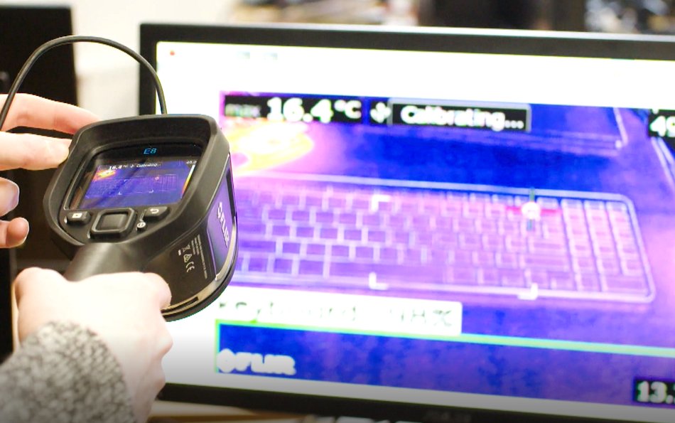 TheSIRIUSLab's tweet photo. 📢Congrats to @ShaunMacdHCI & @NorahMohsen for their demo accepted to @aug_humans, where they will show how #DeepLearning can automatically detect keyboards & passwords from #thermalimages, but also how detecting vulnerable interfaces in real time can dynamically protect users. https://t.co/RC2ZiLmKuF