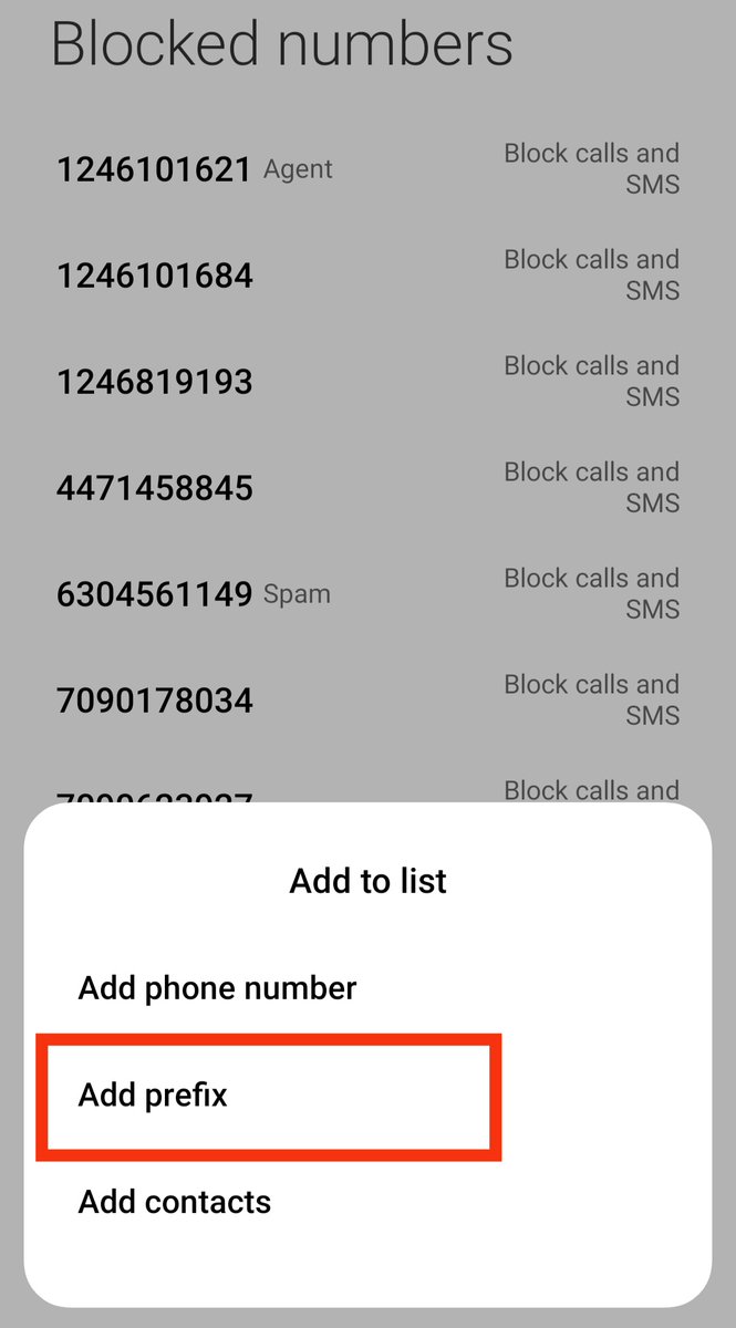 JefinDX's tweet photo. @manishhdr @ViCustomerCare @TRAI @DoT_India Hi, I have a solution for you which worked for me (not 100% but still better than DND). If you check the starting 5 or 6 digits of these spammers, most of them will be common. like 70901, 70906 etc. Just do a call blocking based on number prefix (inbuilt feature on mobile). https://t.co/UG1EaU6e4p