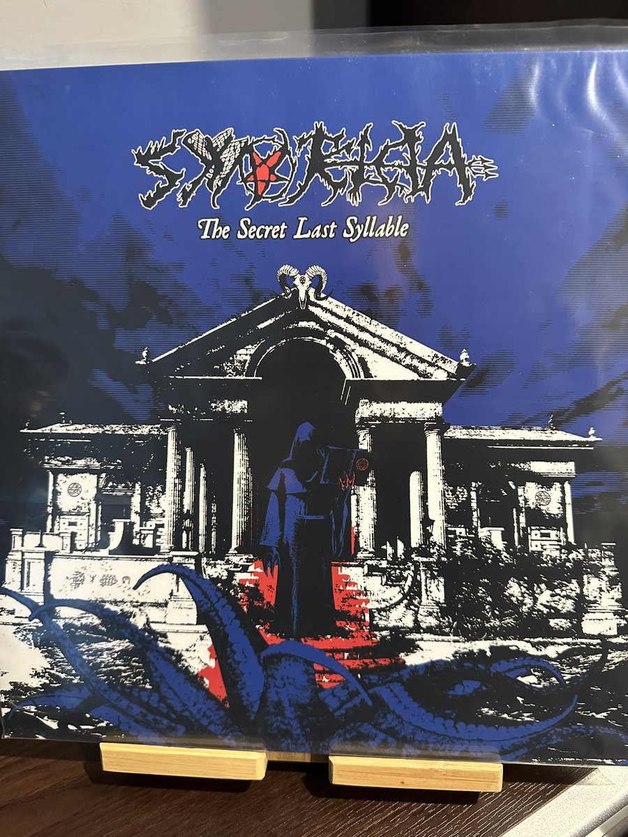 SJuszcze's tweet photo. Syntefia-The secret lasy syllable
#metalowyjazgot @DeathGringo #blackmetal #Greece π¬π·π¬π·#vinylcollection #flogarecords https://t.co/VisS1rYsDc