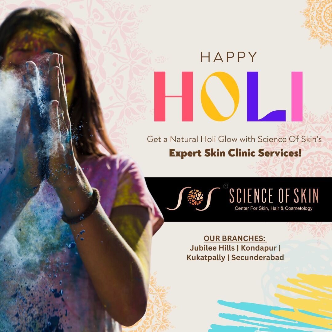 scienceofskin1's tweet photo. Let the colors of Holi bring happiness and the goodness of natural ingredients bring a healthy glow to your skin. Have a colorful and radiant Holi!

SKINCARE ALERT THIS HOLI!!!

Holi can be a fun and joyous occasion, but the chemicals in colors and exposure to the sun can take a https://t.co/yZNL9BB6Qn