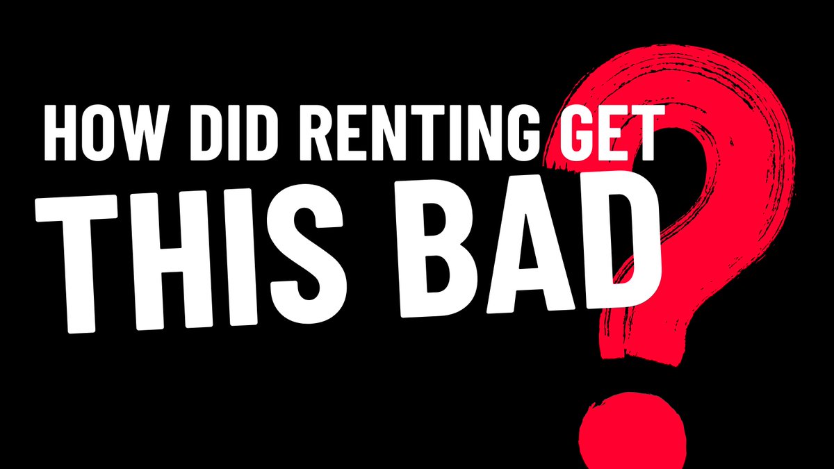 Have you ever wondered how it all went so wrong for private renting? A short history of England’s broken private rented sector: Thread-edition. Strap in for the quickest history lesson you’ll get today (probably).