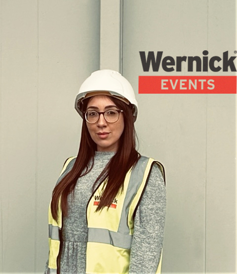 WernickGroup's tweet image. #WomenInConstructionWeek👷‍♀️

Meet Terri Burbridge, #HireController for Wernick Events.

Although Terri’s role is office based, she still spends a lot of time on-site.

&quot;Here at Wernick Events, our male-to-female ratio is 18:6 and I’ve never experienced gender inequality&quot;

#WIC2023