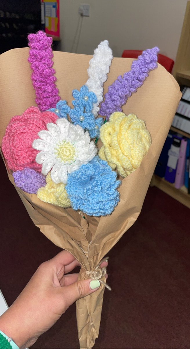TripleRSLT (@triplerslt) on Twitter photo A beautiful bouquet crocheted by one of our amazing learners <a href="/Rivermead_RRR/">TripleR</a> <a href="/RivermeadSchool/">Rivermead School</a> <a href="/RivermeadCEO/">Tina Lovey OBE</a> A beautiful bouquet crocheted by one of our amazing learners <a href="/Rivermead_RRR/">TripleR</a> <a href="/RivermeadSchool/">Rivermead School</a> <a href="/RivermeadCEO/">Tina Lovey OBE</a>