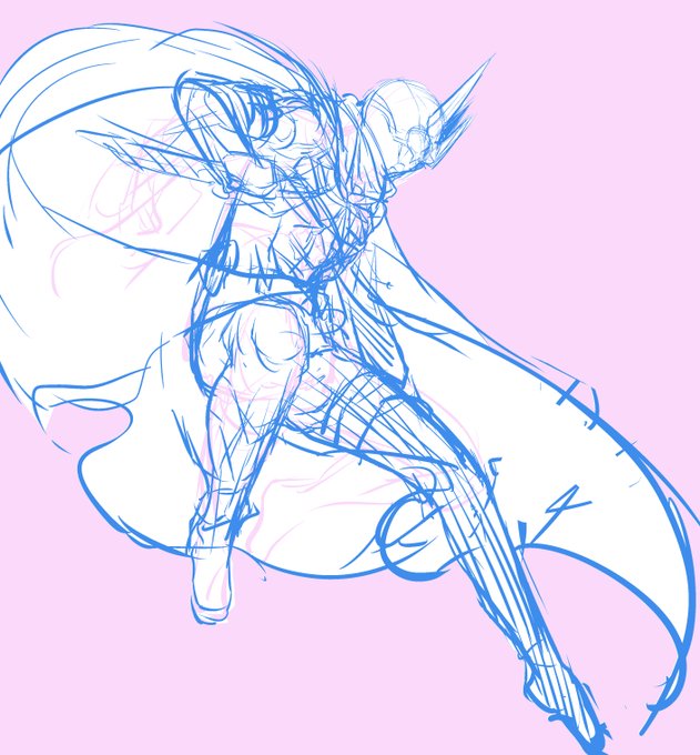 煮詰まっているので落書きをしている。(h 